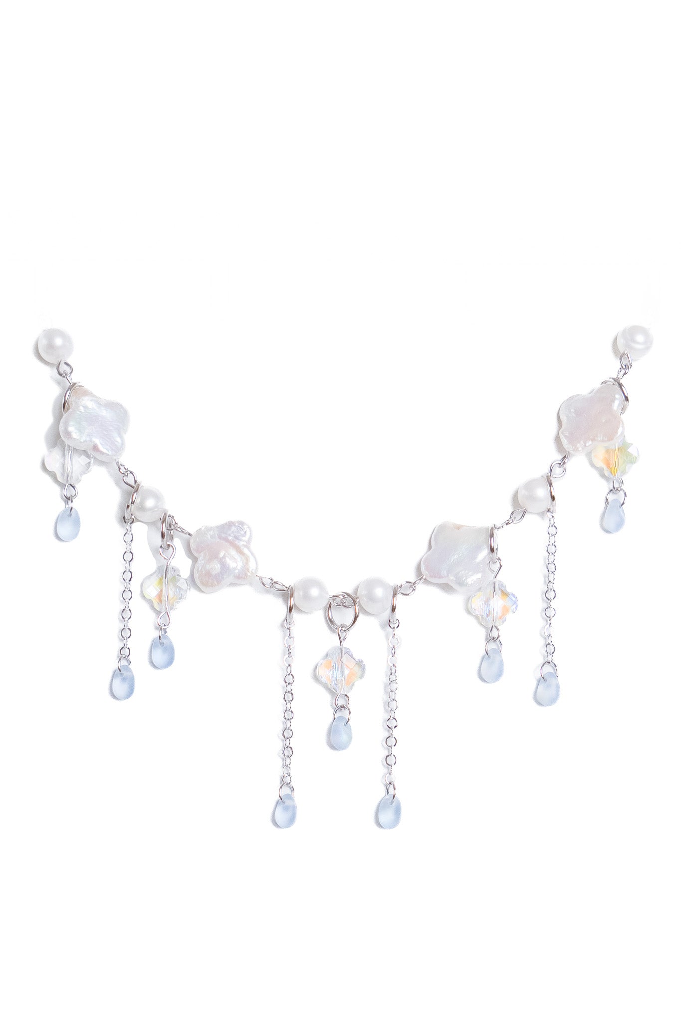 Stormy Choker in Silver