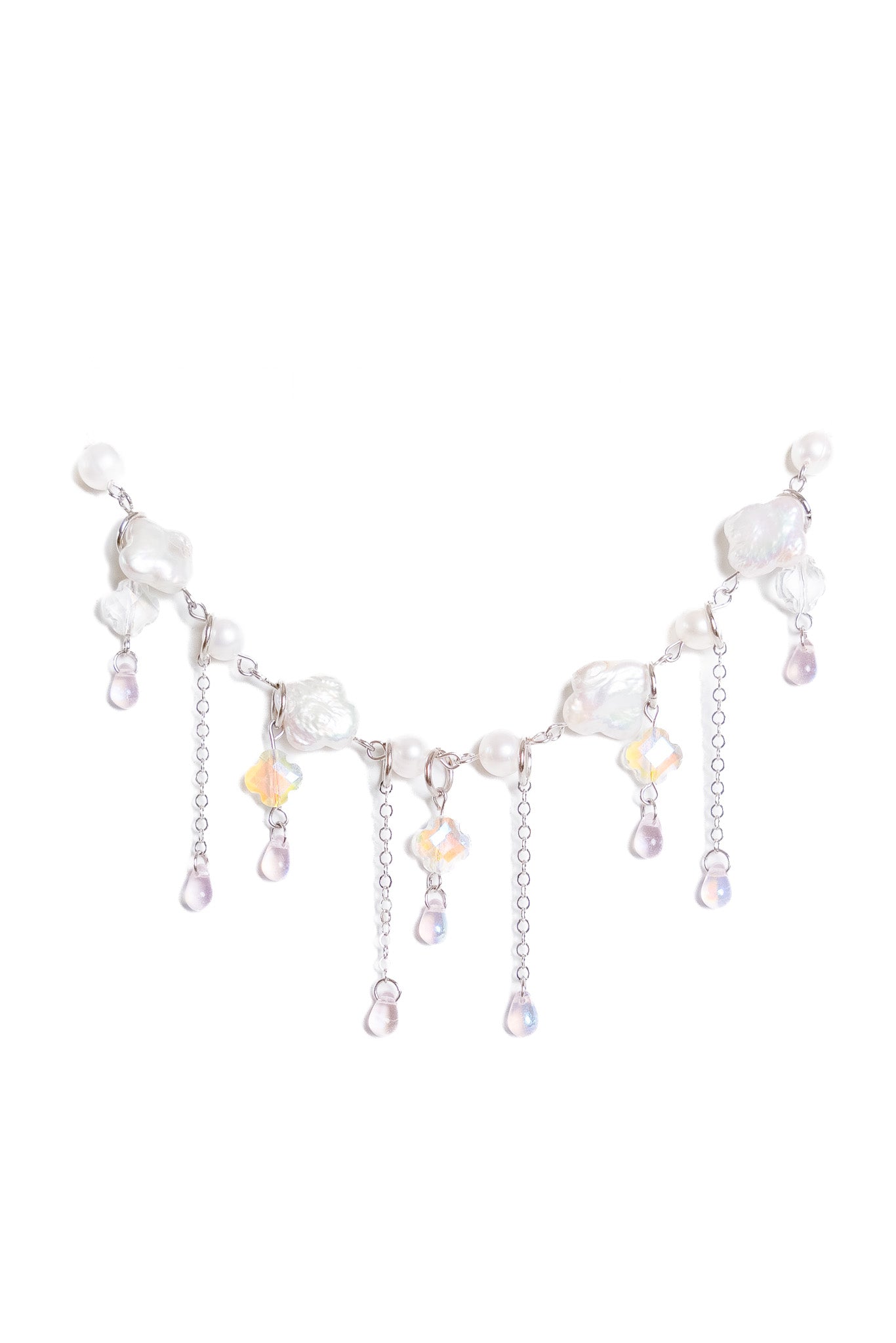 Stormy Choker in Silver