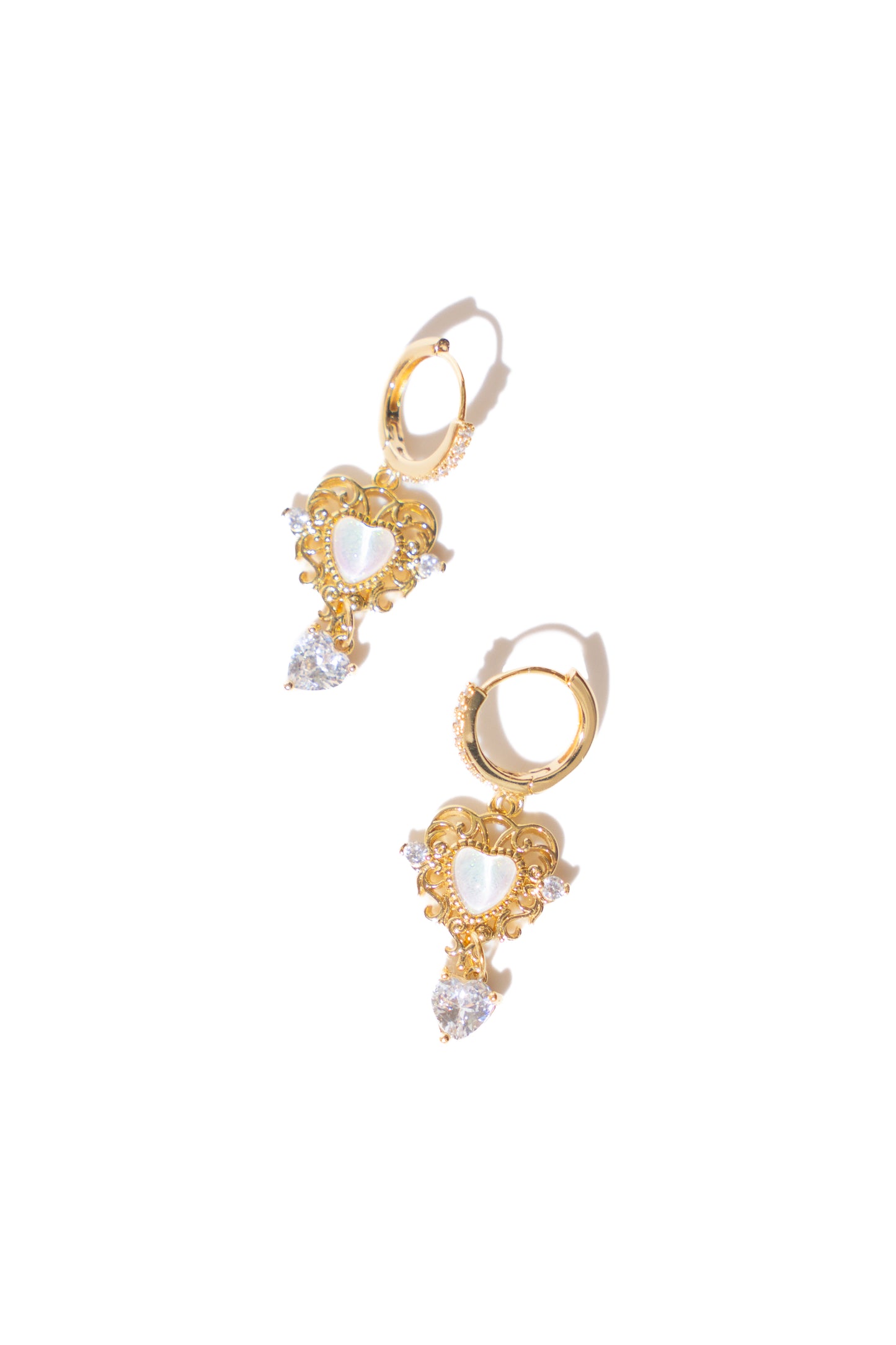 Devotion Earrings in Gold