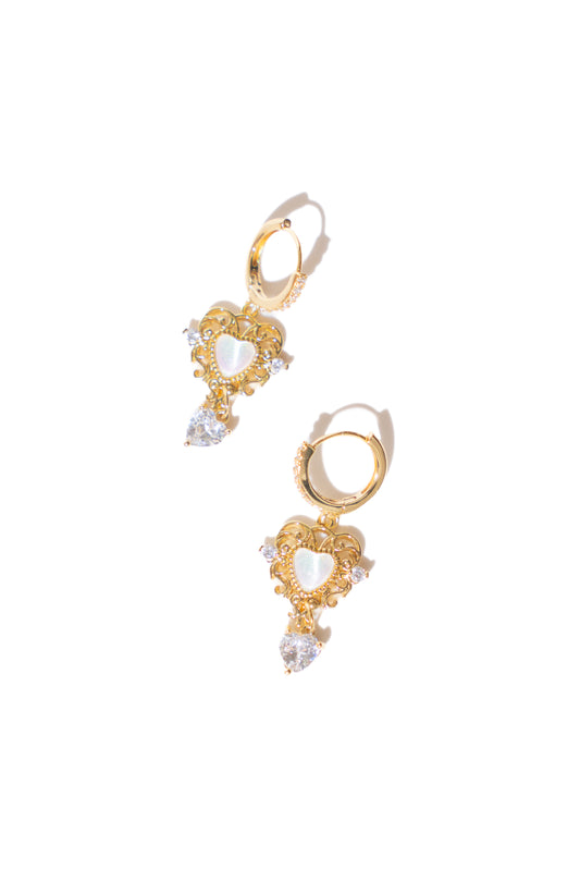 Devotion Earrings in Gold