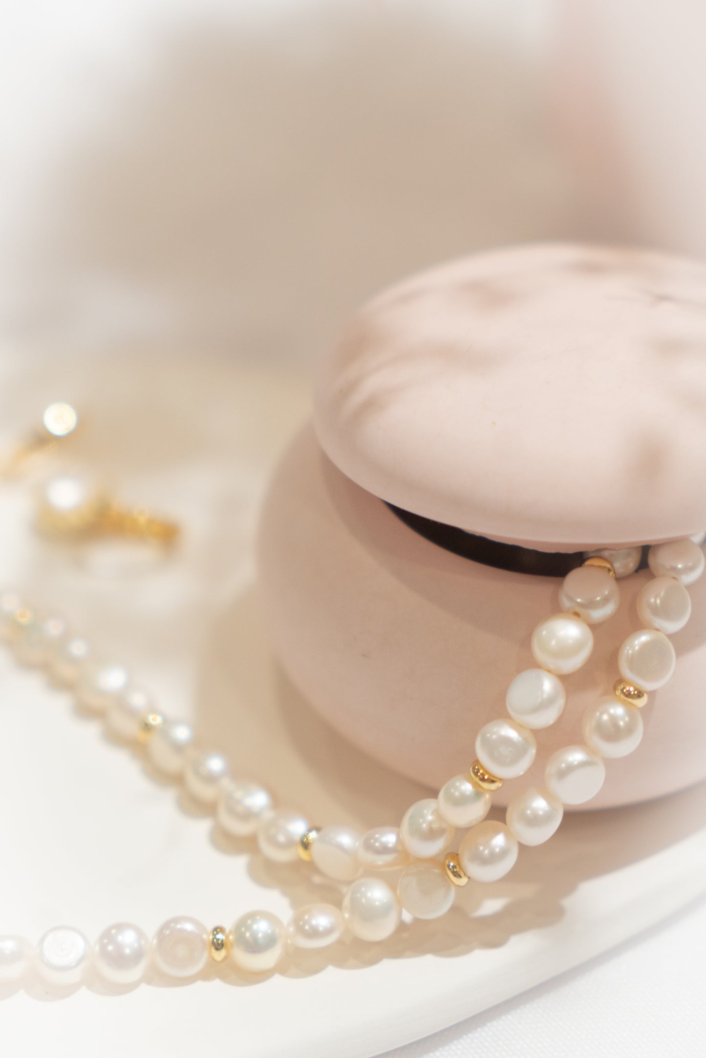 Vintage Gold Heart Necklace