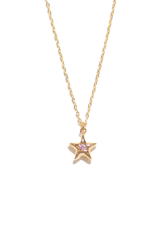 Chibi Star Necklace in Gold