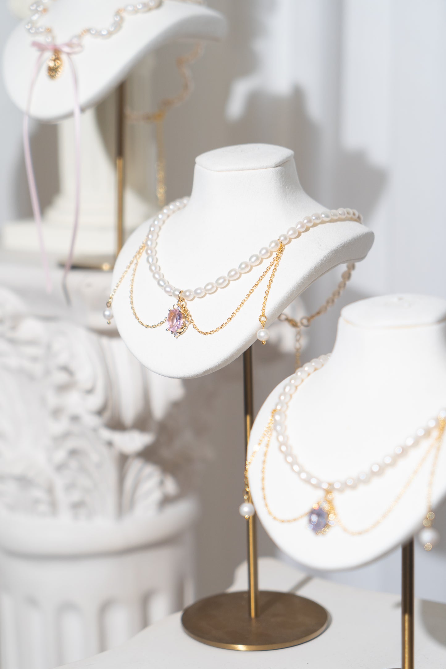 Waldorf Pearl Necklace