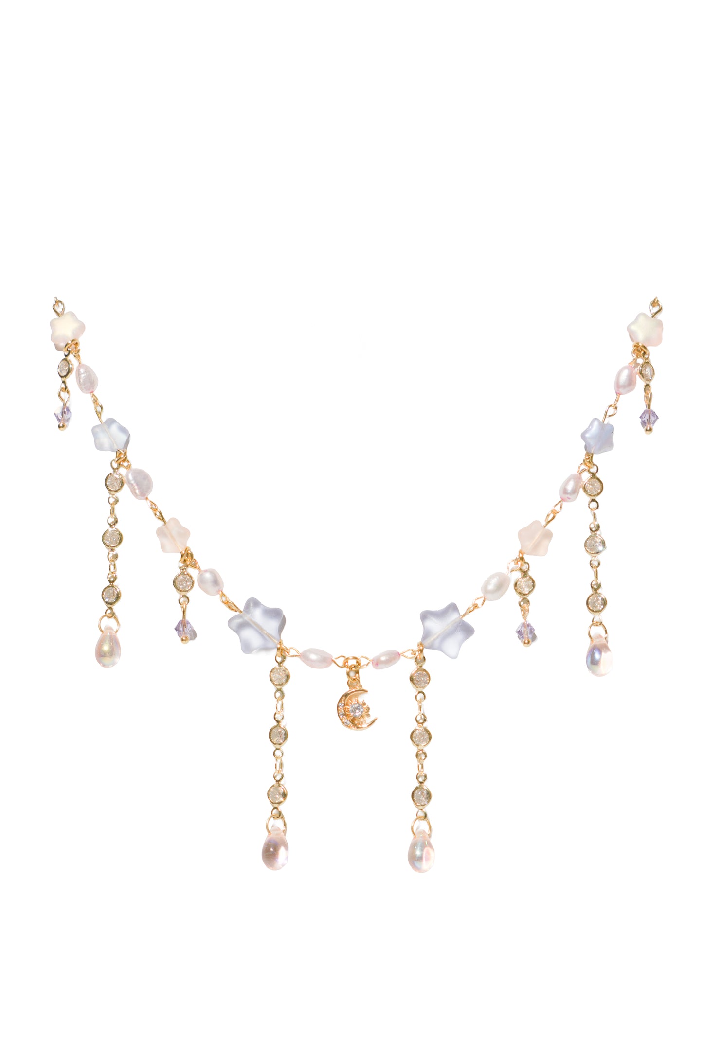 Milky Way Necklace in Gold