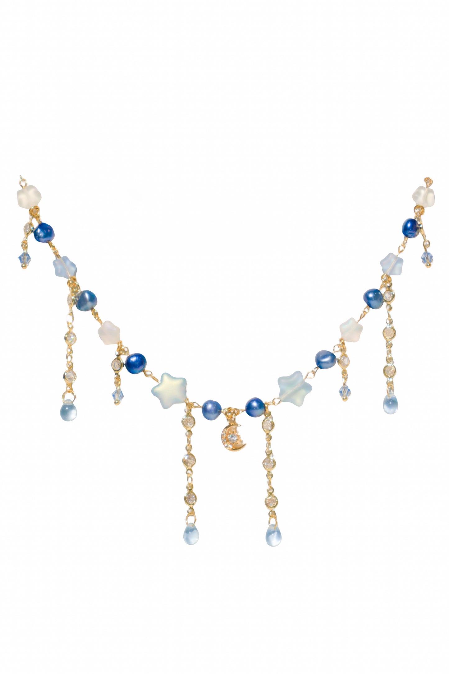 Milky Way Necklace in Gold
