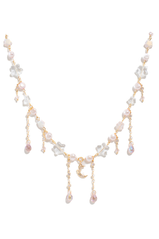 Milky Way Necklace in Gold