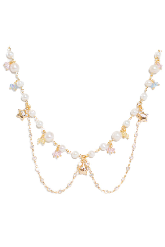 Celeste Necklace in Gold