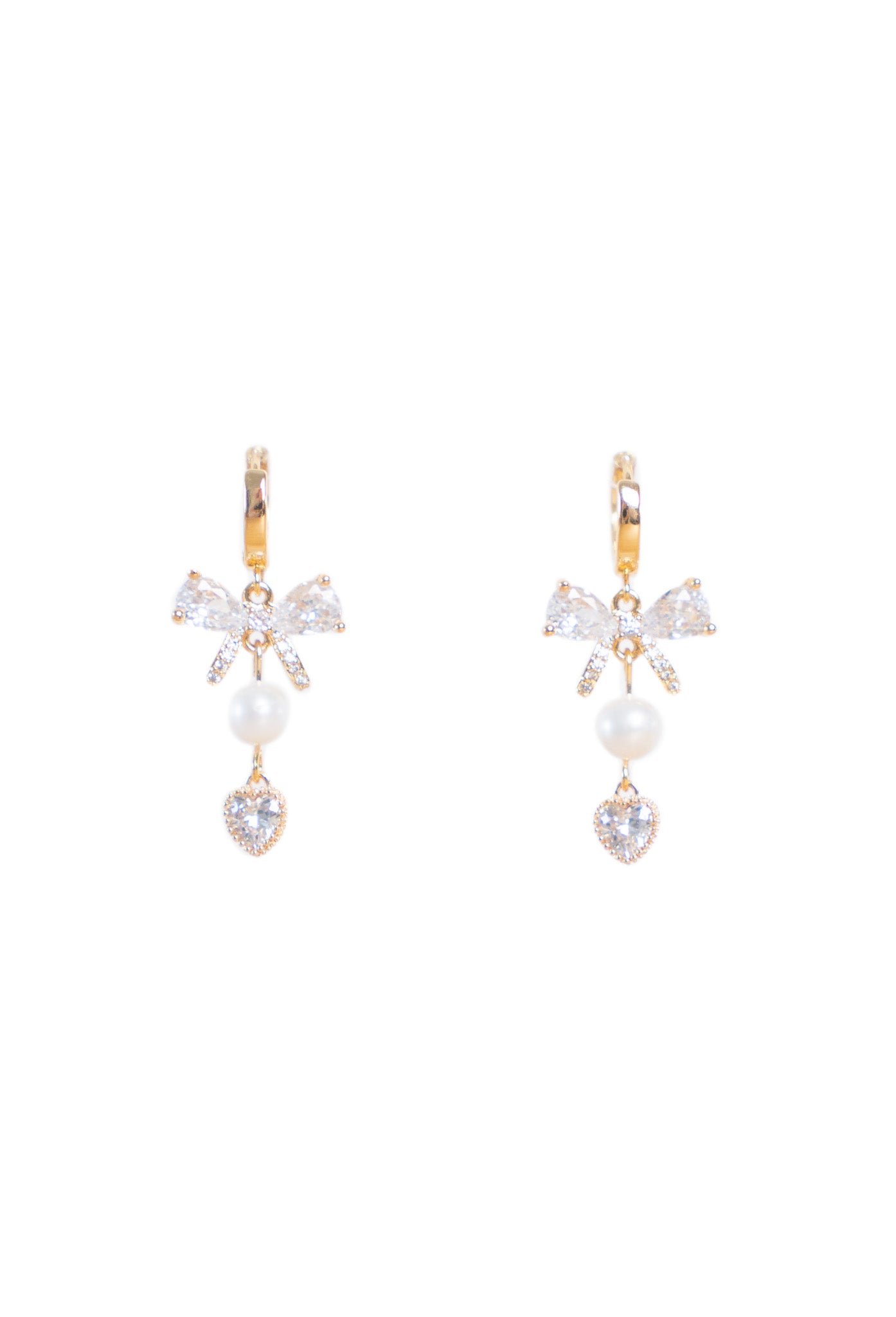 Evangeline Single Bow Earrings