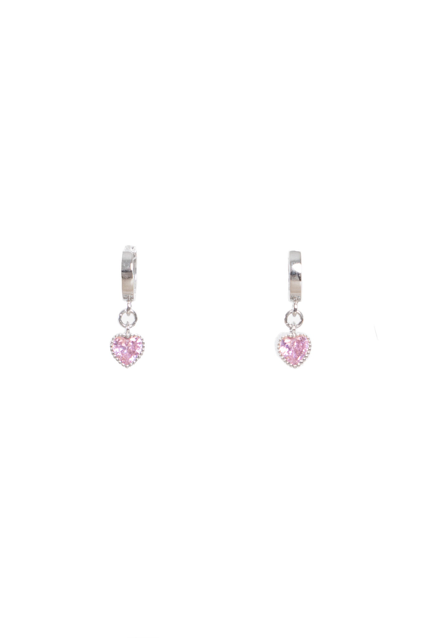 Baby Heart Hoop Earrings