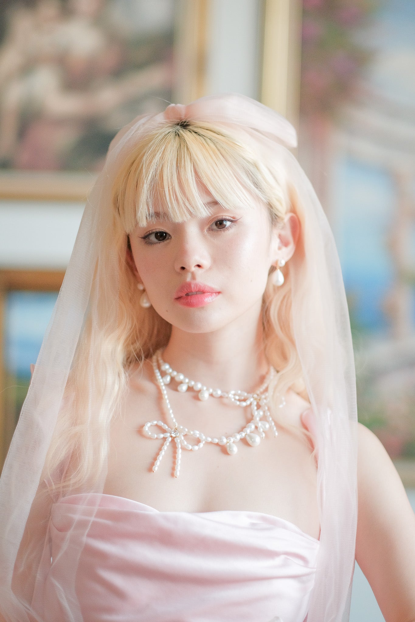 Angelette Pearl Necklace