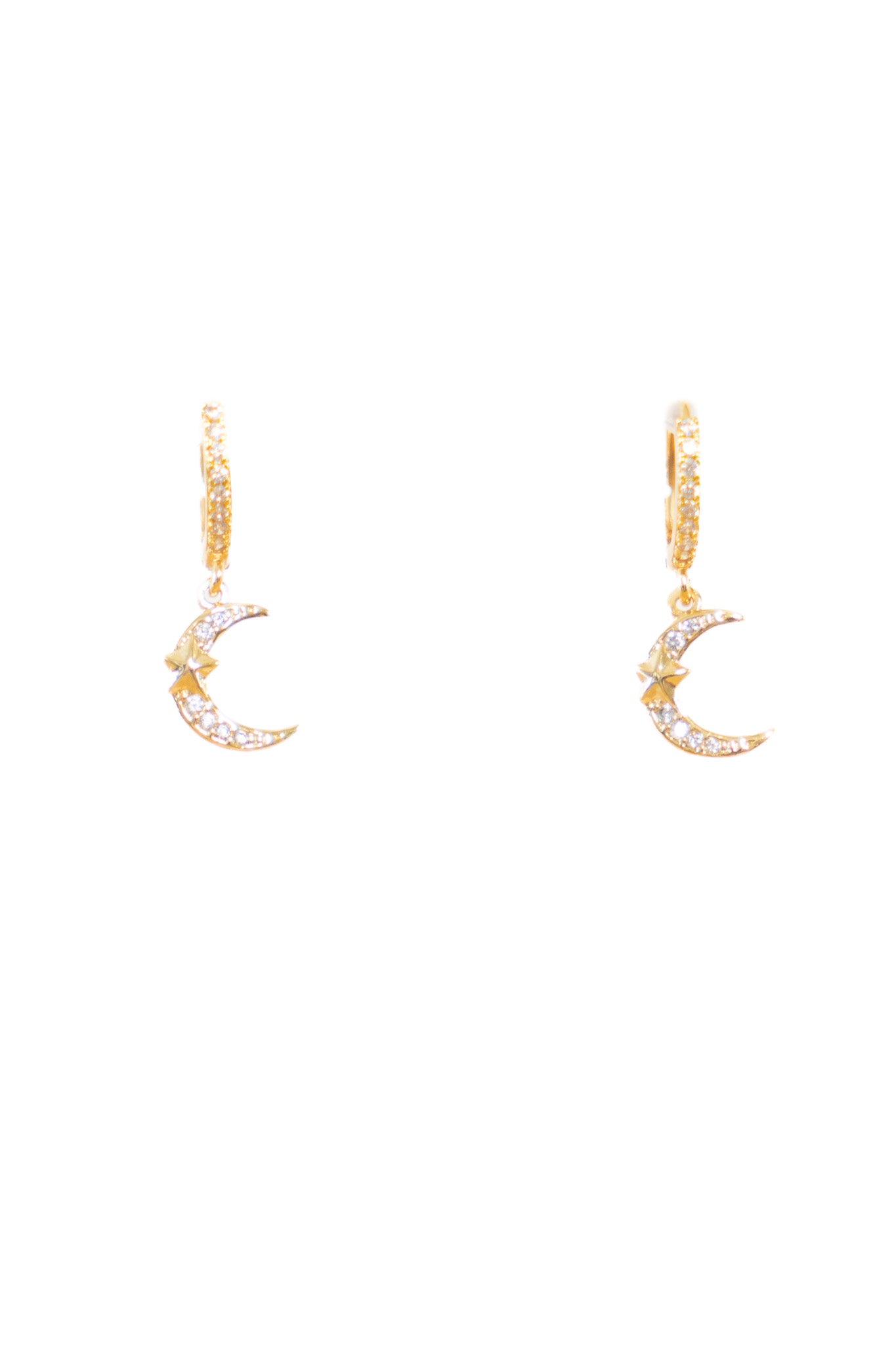 Milky Way Earrings in Gold