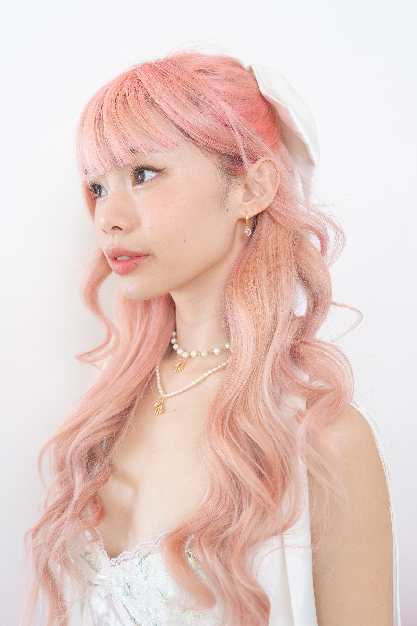 Baby Heart Hoop Earrings