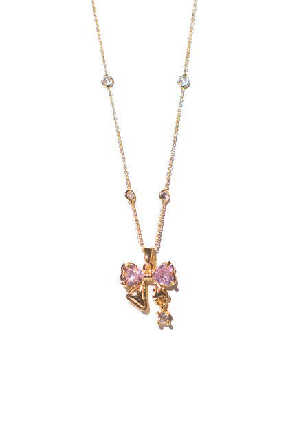 Bijou Ribbon Necklace