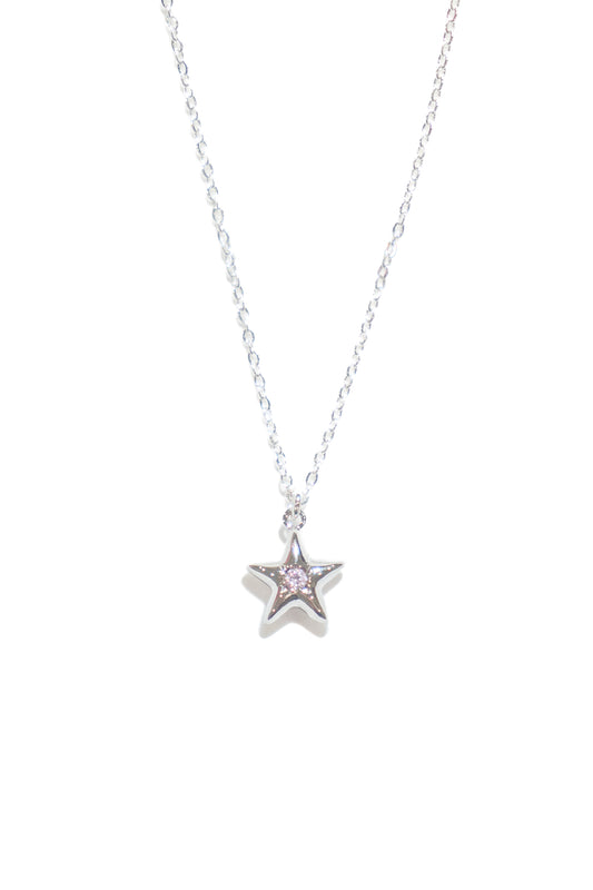 Chibi Star Necklace in Silver