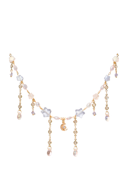 Milky Way Necklace in Gold
