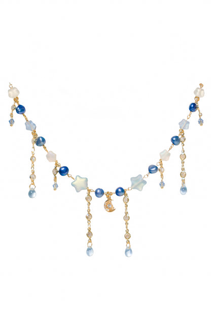 Milky Way Necklace in Gold
