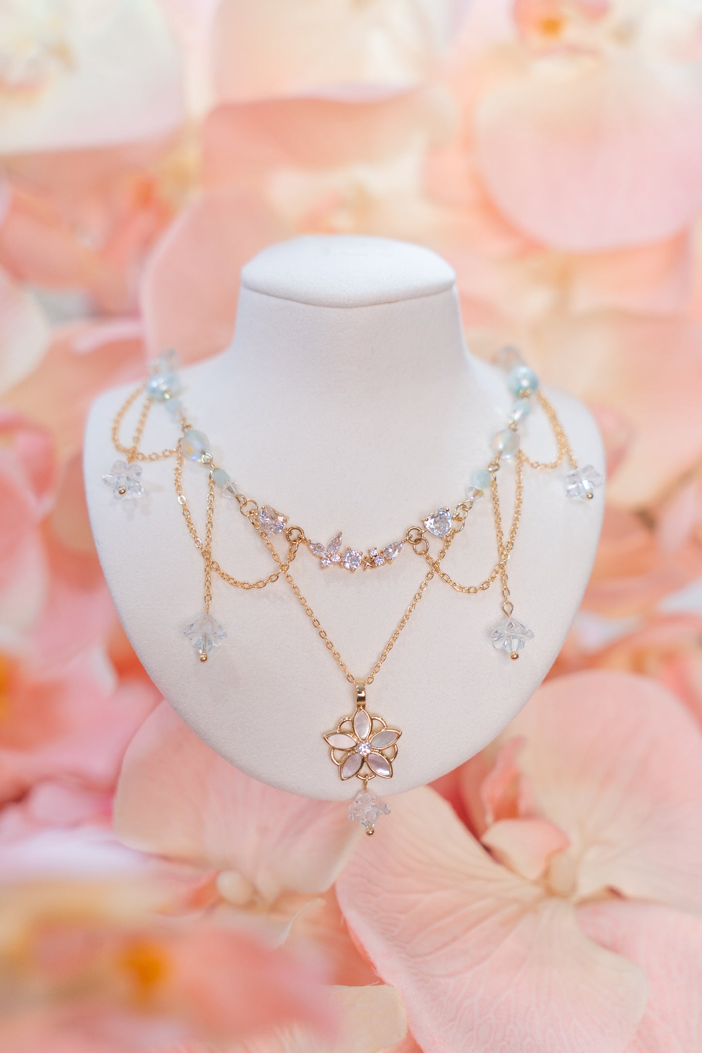 Yunmeng Necklace in Blue