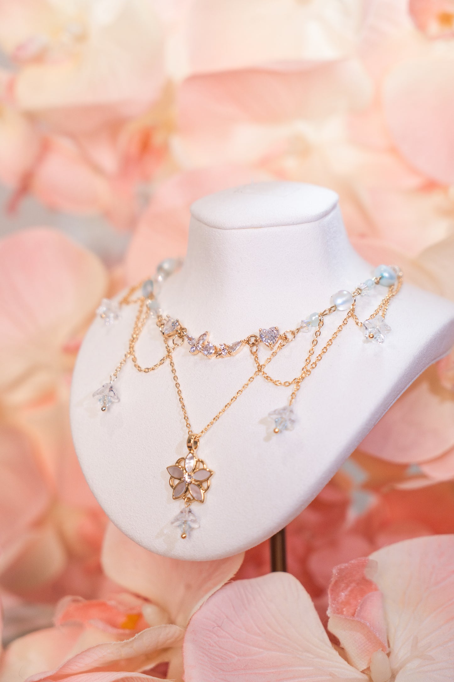 Yunmeng Necklace in Blue